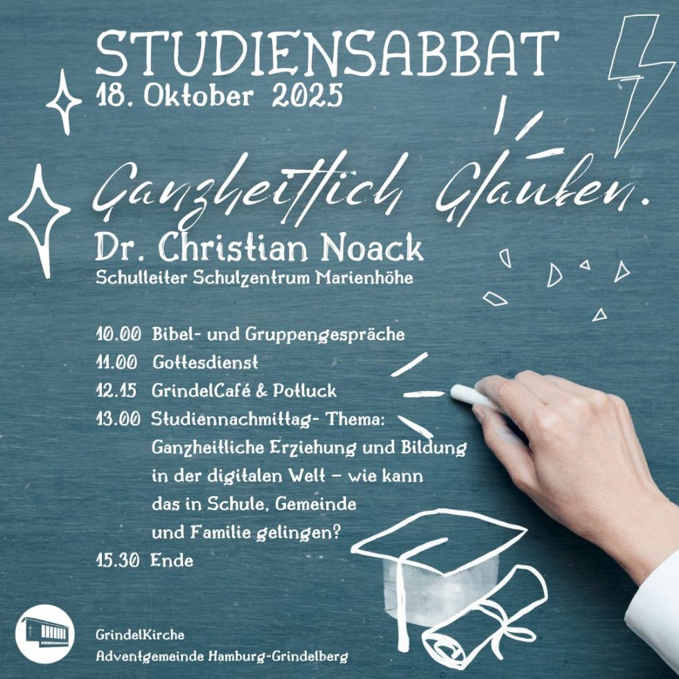 Studiensabbat am 18. Oktober
