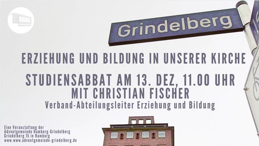 Studiensabbat am 13. Dezember 2025