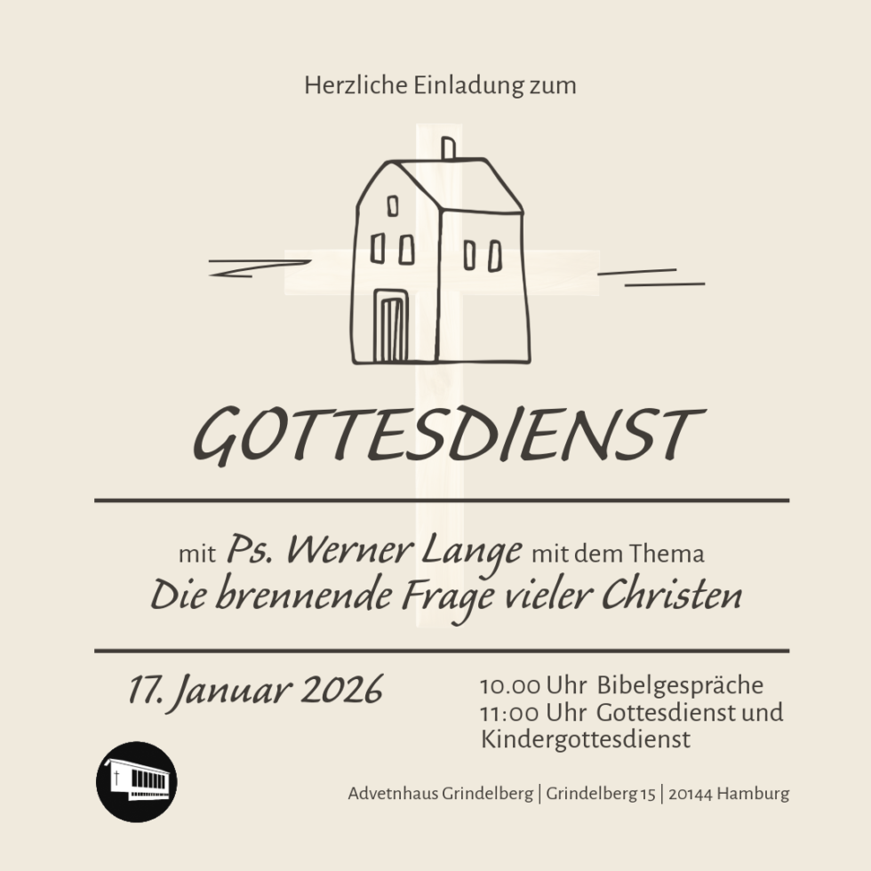 Gottesdienst 17. Januar 2026