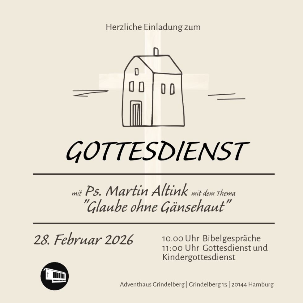 Gottesdienst & Gemeindevollversammlung 28. Februar 2026
