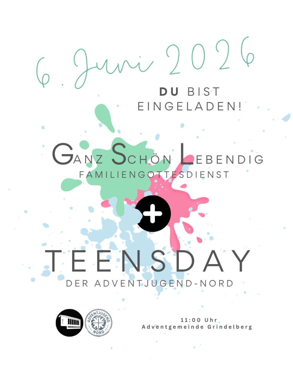 GSL-Gottesdienst & Teensday am 6. Juni 2026