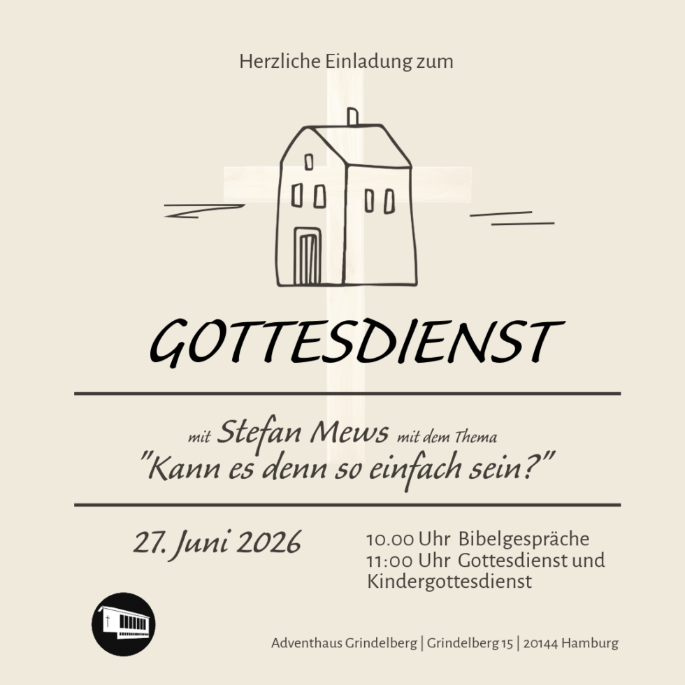 Gottesdienst 27. Juni 2026